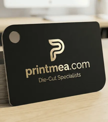 Standard corporate business card printed on smooth matte paper.
